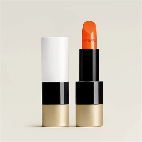 Rouge Hermès, Satin lipstick, Orange Boîte 